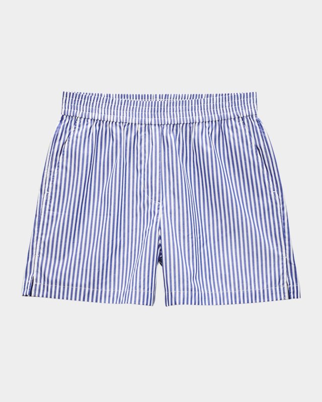 Emma Stripe Poplin Shorts